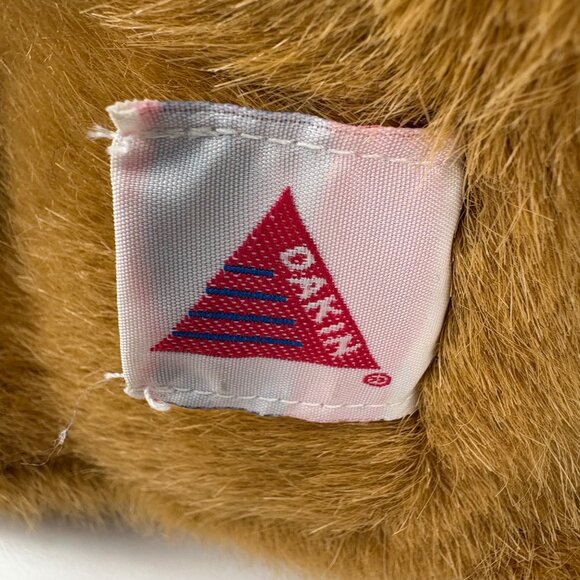 VTG1994 Dakin Gingham & Friends 10” Plush Puppy Dog Bow # 05937 - Picture 2 of 6